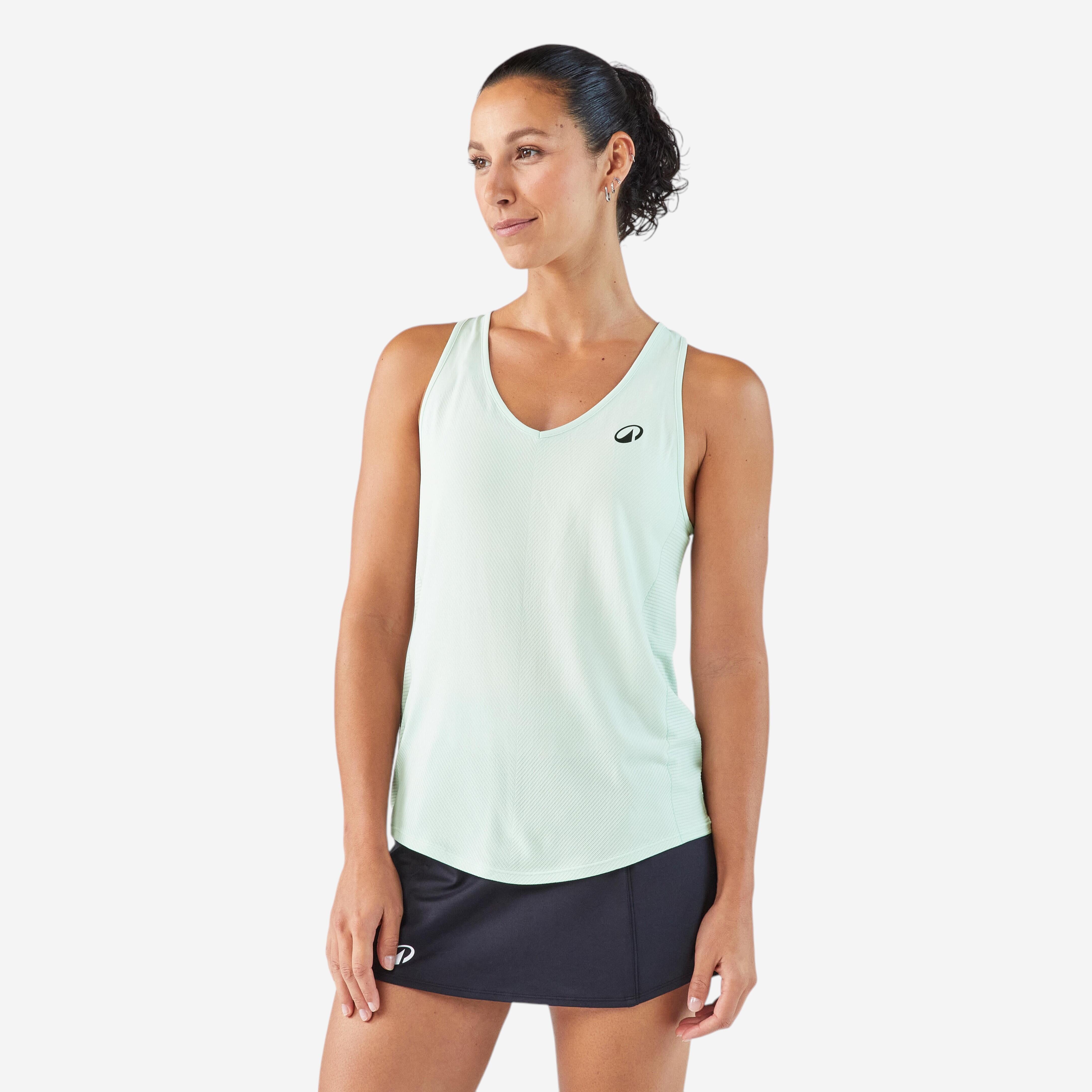 Playera de tenis sin mangas